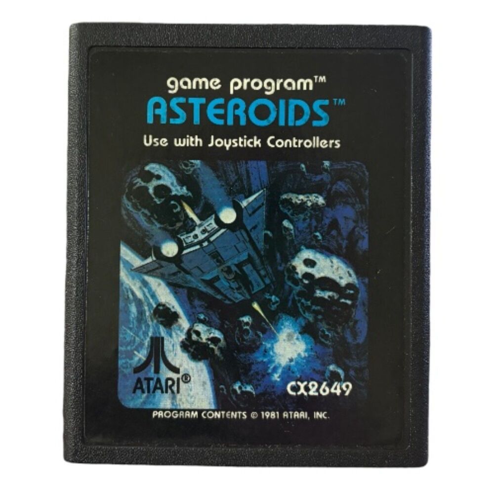 Asteroids - Atari 2600 - Cartridge Only - Tested & Works